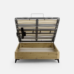 Canapé Madera con patas Articulado MILÁN 30 mm