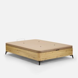Canapé Madera con patas MILÁN 30 mm