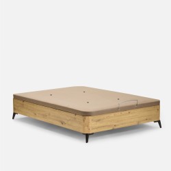 Canapé Madera con patas MILÁN 30 mm
