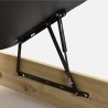 Canapé Madera con patas MILÁN 30 mm